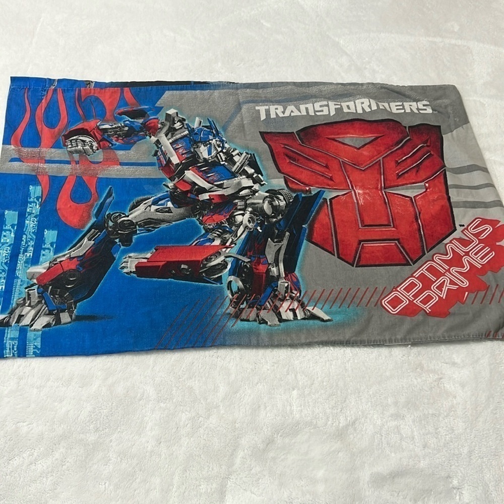 Vintage Transformers Optimus Prime Pillowcase
